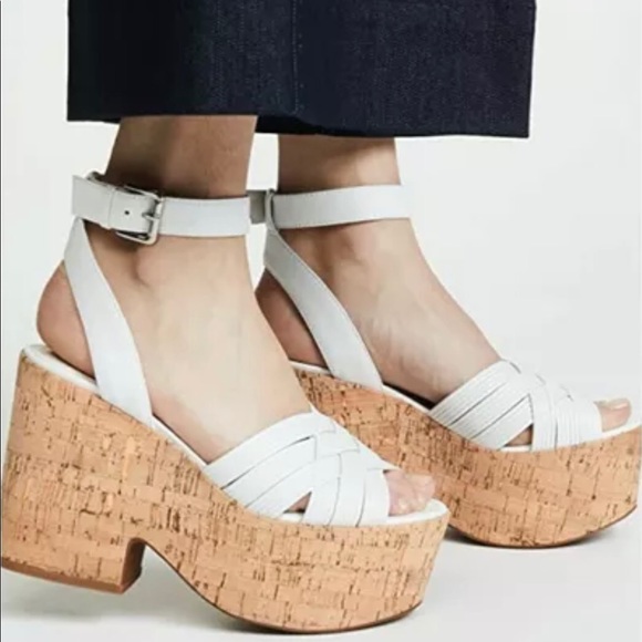 Sigerson Morrison Becca Leather Ankle Strap Sandal - Picture 1 of 7